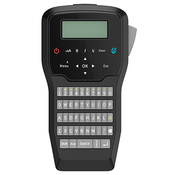 Принтер ленточный Dymo Label Manager 2800, D1, лента ширина 6, 9, 12 мм, клавиатура - латиница Черный