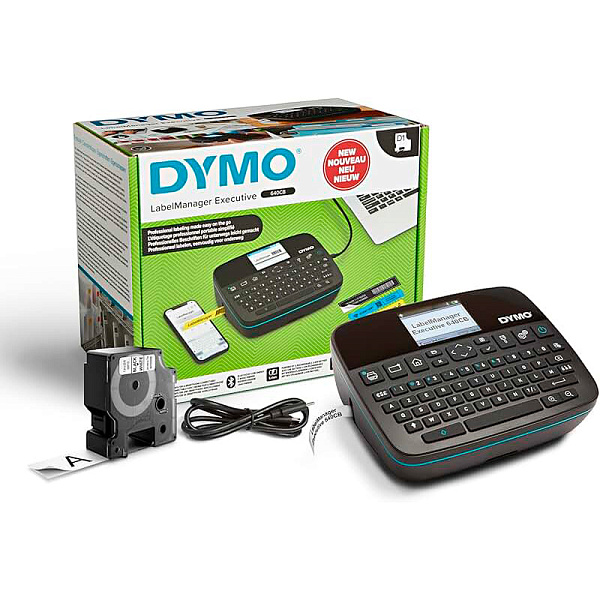 Принтер ленточный Dymo Label Manager Executive 640CB, лента ширина 6, 9, 12, 19, 24 мм Латиница